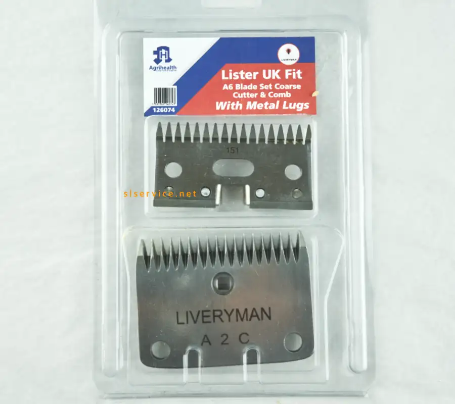 Lister A2C Coarse Clipper Blades